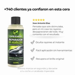 Cera Anti Arañazos / Limpia Faros 125ml