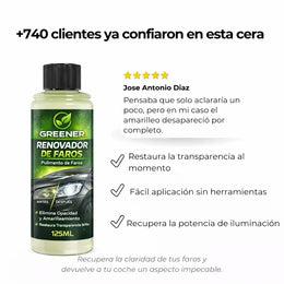 Cera Anti Arañazos / Limpia Faros 125ml